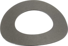 Gardner Spring - 1/2" Bolt, 0.525" ID, Grade 1074 Steel, Curved Disc Spring - 0.98" OD, 0.131" High, 0.018" Thick - Apex Tool & Supply