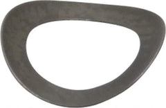 Gardner Spring - #10 Bolt, 0.203" ID, Grade 301 Stainless Steel, Curved Disc Spring - 0.322" OD, 0.053" High, 0.005" Thick - Apex Tool & Supply