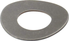 Gardner Spring - 1/4" Bolt, 0.265" ID, Grade 301 Stainless Steel, Curved Disc Spring - 0.551" OD, 0.052" High, 0.019" Thick - Apex Tool & Supply