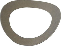 Gardner Spring - 3/8" Bolt, 0.4" ID, Grade 301 Stainless Steel, Curved Disc Spring - 0.612" OD, 0.098" High, 0.009" Thick - Apex Tool & Supply
