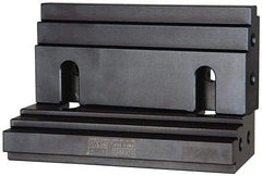 Snap Jaws - 6" Wide x 2-3/4" High x 2-1/2" Thick, Triple Step Vise Jaw - Soft, Steel, Fixed Jaw, Compatible with 6" Vises - Apex Tool & Supply