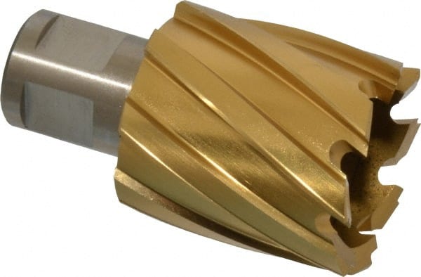Hougen - 1-3/8" Diam x 1" Deep High Speed Steel Annular Cutter - Apex Tool & Supply