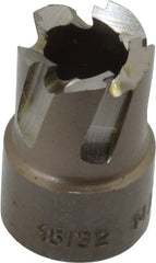 Hougen - 15/32" Diam x 1/4" Deep High Speed Steel Annular Cutter - Apex Tool & Supply