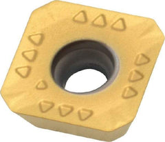 Kennametal - SEPT443 GB2 Grade KC725M Carbide Milling Insert - TiN/TiCN/TiN Finish, 3/16" Thick, 14mm Inscribed Circle, 1mm Corner Radius - Apex Tool & Supply