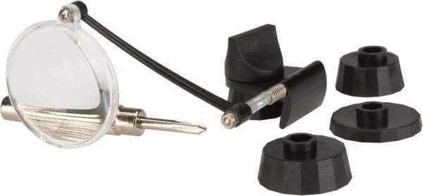 SPI - 7x Magnification, 24 mm Lens Diameter, Singlet Lens Optical Glass Loupe - 1 Lens, 1-1/2 Inch Focal Length - Apex Tool & Supply