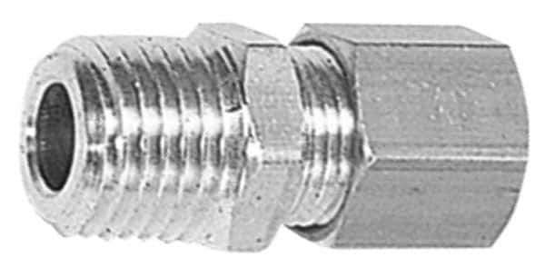Legris - 10mm OD, Brass Male Connector - 330 Max Working psi, -40 to 210°F, Comp x MBSPT Ends - Apex Tool & Supply