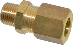 Legris - 8mm OD, Brass Male Connector - 320 Max Working psi, -40 to 210°F, Comp x MBSPT Ends - Apex Tool & Supply