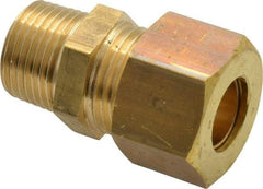 Legris - 12mm OD, Brass Male Connector - 320 Max Working psi, -40 to 210°F, Comp x MBSPT Ends - Apex Tool & Supply