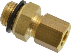 Legris - 8mm OD, Brass Male Connector - 320 Max Working psi, -40 to 210°F, Comp x MBSPP Ends - Apex Tool & Supply