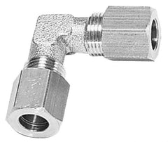 Legris - 12mm OD, Brass Union Elbow - 320 Max Working psi, -40 to 210°F, Comp x Comp Ends - Apex Tool & Supply