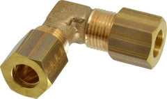 Legris - 8mm OD, Brass Union Elbow - 320 Max Working psi, -40 to 210°F, Comp x Comp Ends - Apex Tool & Supply