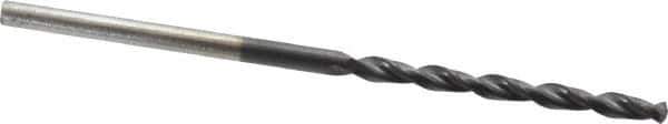 Cleveland - 5/64" 135° Cobalt Jobber Drill - TiAlN Finish, Right Hand Cut, Parabolic Flute, Straight Shank, 2" OAL, Split Point - Apex Tool & Supply