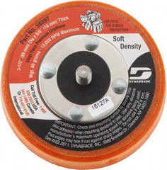 Dynabrade - 3-1/2" Diam Adhesive/PSA Disc Backing Pad - Soft Density, 13,000 RPM - Apex Tool & Supply