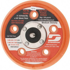 Dynabrade - 5" Diam Hook & Loop Disc Backing Pad - Medium Density, 13,000 RPM - Apex Tool & Supply