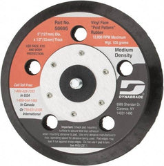 Dynabrade - 5" Diam Adhesive/PSA Disc Backing Pad - Medium Density, 13,000 RPM - Apex Tool & Supply