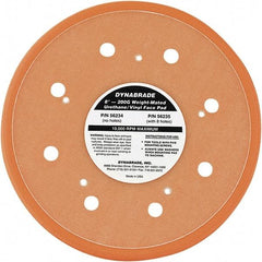 Dynabrade - 8" Diam Adhesive/PSA Disc Backing Pad - Medium Density, 13,000 RPM - Apex Tool & Supply