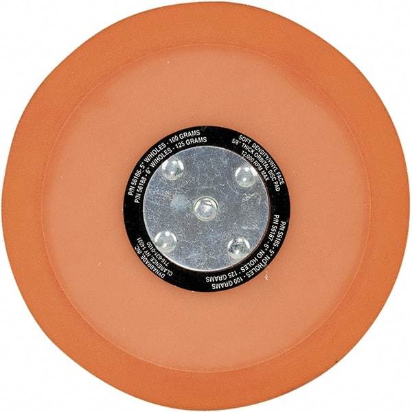 Dynabrade - 6" Diam Adhesive/PSA Disc Backing Pad - Soft Density, 13,000 RPM - Apex Tool & Supply