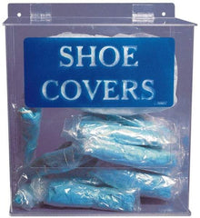 PRO-SAFE - Table and Wall Mount Shoe Cover Dispenser - 11-3/4 Inch Wide x 6 Inch Deep x 13 Inch High - Apex Tool & Supply