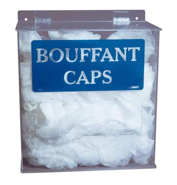 PRO-SAFE - Table and Wall Mount Bouffant Cap Dispenser - 11-3/4 Inch Wide x 6 Inch Deep x 13 Inch High - Apex Tool & Supply