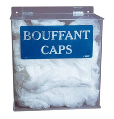 PRO-SAFE - Table and Wall Mount Bouffant Cap Dispenser - 11-3/4 Inch Wide x 6 Inch Deep x 13 Inch High - Apex Tool & Supply