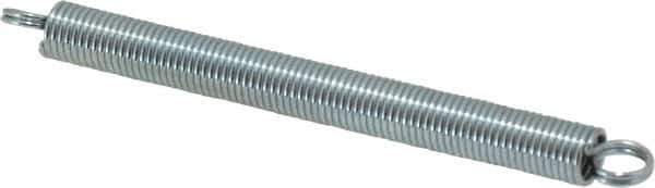 Gardner Spring - 1/4" OD, 4.56 Lb Max Load, 4.56" Max Ext Len, 0.0317" Wire Diam Spring - 1.76 Lb/In Rating - Apex Tool & Supply