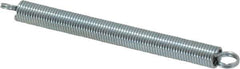 Gardner Spring - 1/4" OD, 4.56 Lb Max Load, 4.56" Max Ext Len, 0.0317" Wire Diam Spring - 1.76 Lb/In Rating - Apex Tool & Supply