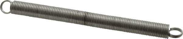 Gardner Spring - 5/8" OD, 21.1 Lb Max Load, 21.1" Max Ext Len, 0.072" Wire Diam Spring - 2.4 Lb/In Rating - Apex Tool & Supply