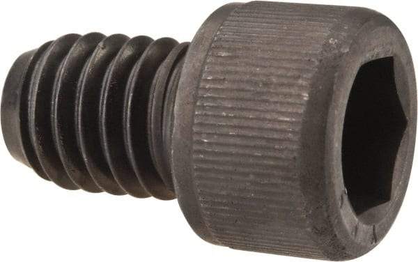 Value Collection - 7/16-14 UNC Hex Socket Drive, Socket Cap Screw - Alloy Steel, Black Oxide Finish, Fully Threaded, 5/8" Length Under Head - Apex Tool & Supply