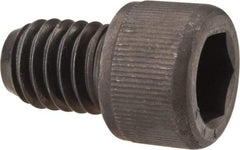 Value Collection - 7/16-14 UNC Hex Socket Drive, Socket Cap Screw - Alloy Steel, Black Oxide Finish, Fully Threaded, 5/8" Length Under Head - Apex Tool & Supply