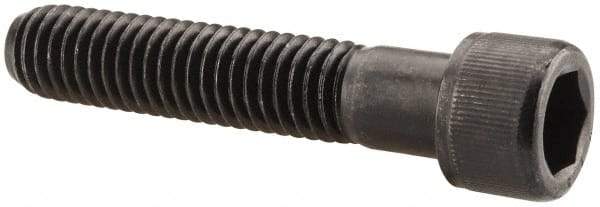Value Collection - 7/16-14 UNC Hex Socket Drive, Socket Cap Screw - Alloy Steel, Black Oxide Finish, Partially Threaded, 2-1/4" Length Under Head - Apex Tool & Supply