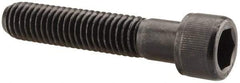 Value Collection - 7/16-14 UNC Hex Socket Drive, Socket Cap Screw - Alloy Steel, Black Oxide Finish, Partially Threaded, 2-1/4" Length Under Head - Apex Tool & Supply