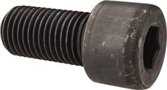 Value Collection - 1-1/4 - 7 UNC Hex Socket Drive, Socket Cap Screw - Alloy Steel, Black Oxide Finish, Fully Threaded, 2-1/2" Length Under Head - Apex Tool & Supply