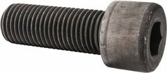 Value Collection - 1-1/4 - 7 UNC Hex Socket Drive, Socket Cap Screw - Alloy Steel, Black Oxide Finish, Fully Threaded, 3-1/2" Length Under Head - Apex Tool & Supply