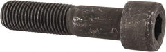 Value Collection - 1-1/4 - 7 UNC Hex Socket Drive, Socket Cap Screw - Alloy Steel, Black Oxide Finish, Partially Threaded, 5-1/2" Length Under Head - Apex Tool & Supply