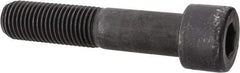 Value Collection - 1-1/4 - 7 UNC Hex Socket Drive, Socket Cap Screw - Alloy Steel, Black Oxide Finish, Partially Threaded, 6" Length Under Head - Apex Tool & Supply