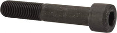 Value Collection - 1-1/4 - 7 UNC Hex Socket Drive, Socket Cap Screw - Alloy Steel, Black Oxide Finish, Partially Threaded, 7" Length Under Head - Apex Tool & Supply