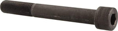 Value Collection - 1-1/4 - 7 UNC Hex Socket Drive, Socket Cap Screw - Alloy Steel, Black Oxide Finish, Partially Threaded, 10" Length Under Head - Apex Tool & Supply