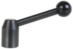 J.W. Winco - 1/4-20, 0.53" Hub Diam, Steel Tapped Insert Adjustable Clamping Handle - Apex Tool & Supply