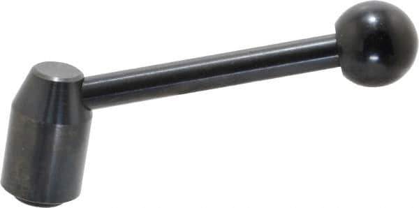 J.W. Winco - 3/8-16, 0.63" Hub Diam, Steel Tapped Insert Adjustable Clamping Handle - Apex Tool & Supply