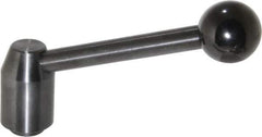 J.W. Winco - 3/8-16, 3/4" Hub Diam, Steel Tapped Insert Adjustable Clamping Handle - Apex Tool & Supply