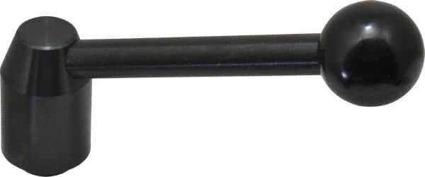 J.W. Winco - M12 x 1.75, 19mm Hub Diam, Steel Tapped Insert Adjustable Clamping Handle - Apex Tool & Supply