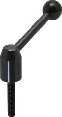 J.W. Winco - 5/16-18, 0.53" Hub Diam, Steel Threaded Stud Adjustable Clamping Handle - Apex Tool & Supply