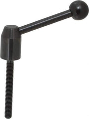 J.W. Winco - 5/16-18, 0.53" Hub Diam, Steel Threaded Stud Adjustable Clamping Handle - Apex Tool & Supply