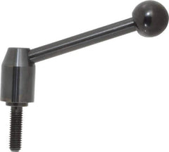 J.W. Winco - 3/8-16, 0.63" Hub Diam, Steel Threaded Stud Adjustable Clamping Handle - Apex Tool & Supply