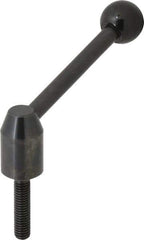 J.W. Winco - 3/8-16, 0.63" Hub Diam, Steel Threaded Stud Adjustable Clamping Handle - Apex Tool & Supply