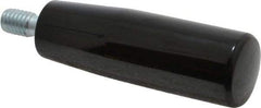 Value Collection - 3/8-16 Threaded Stem, Revolving Handwheel & Machine Handle - Phenolic Cylindrical Handle, 0.63" Long Steel Stem, 3.15" Handle Length, 3.88" OAL - Apex Tool & Supply