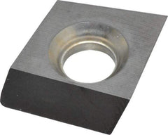 Kennametal - 4.21103611 Grade K125M Carbide Milling Insert - Uncoated, 0.158" Thick, 0.4331" Inscribed Circle - Apex Tool & Supply