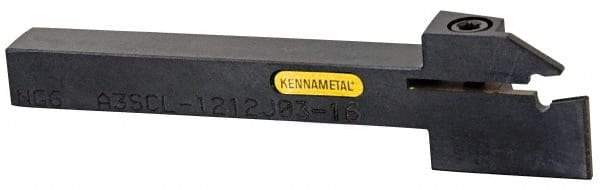 Kennametal - A4SC, Right Hand Cut, 1.063" Max Workpc Diam, A4..15.. Insert, Indexable Cutoff Toolholder - 0.532 Max Depth of Cut, 16mm Shank Width, 16mm Shank Height, 114mm OAL - Apex Tool & Supply