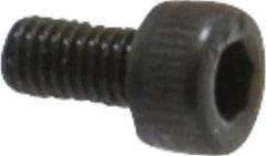 Value Collection - M3x0.50 Metric Coarse Hex Socket Drive, Socket Cap Screw - Grade 12.9 Alloy Steel, Black Oxide Finish, Fully Threaded, 6mm Length Under Head - Apex Tool & Supply