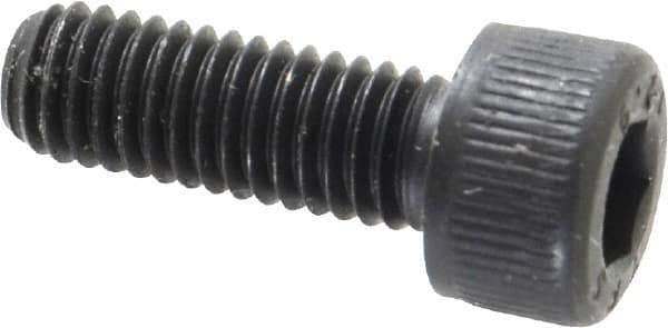 Value Collection - M5x0.80 Metric Coarse Hex Socket Drive, Socket Cap Screw - Grade 12.9 Alloy Steel, Black Oxide Finish, Fully Threaded, 14mm Length Under Head - Apex Tool & Supply